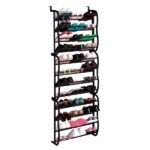 Over The Door Shoerack Black