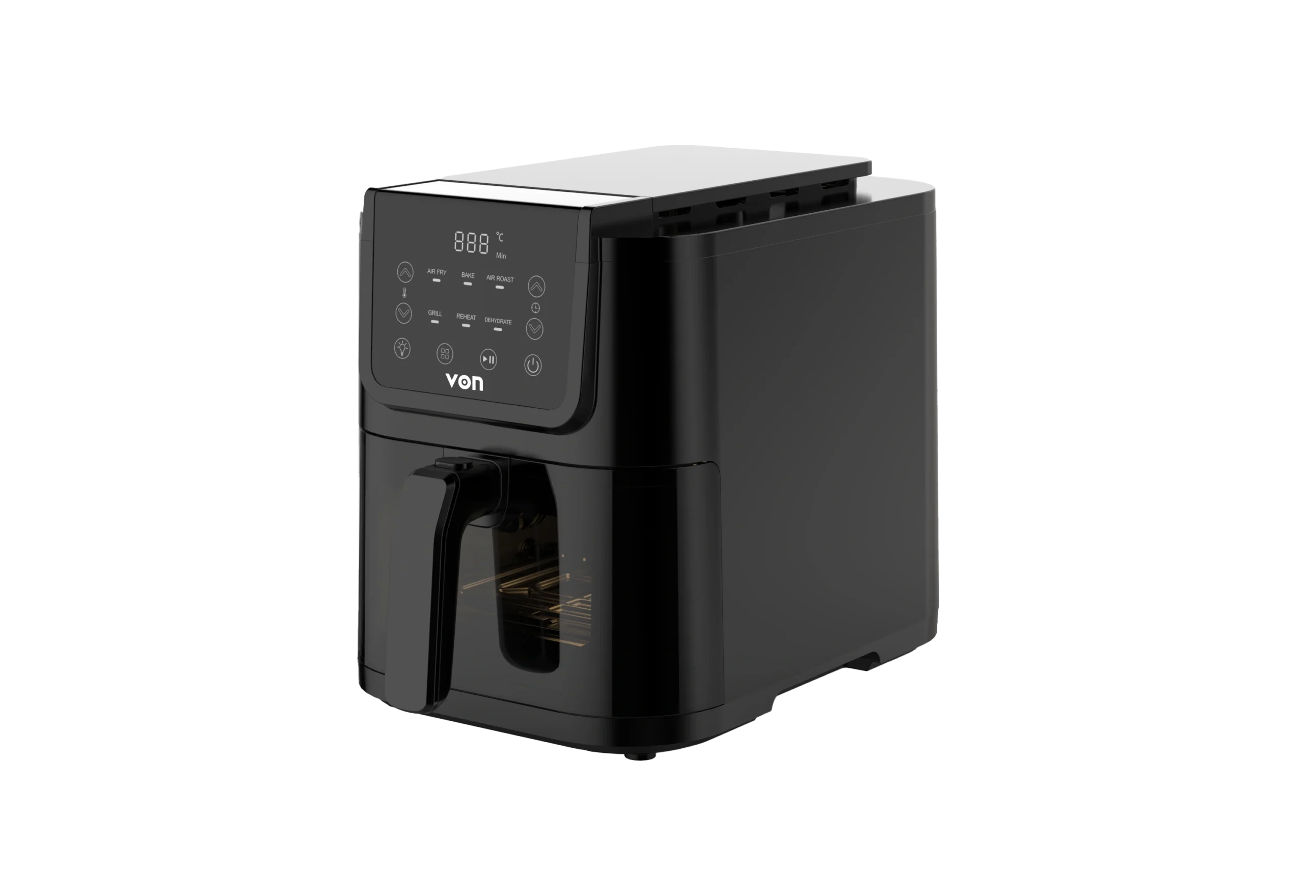 Von 5L Digital Slim Design Air Fryer Von 5L Digital Slim Design Air Fryer